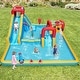 preview thumbnail 1 of 7, 9-in-1 Giant Water Bounce House w/Climbing Wall & 2 Splash Pools