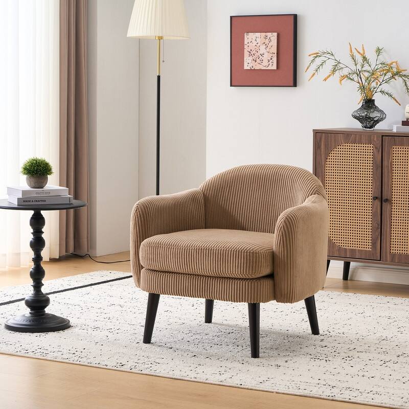 Living Room Corduroy Armchair