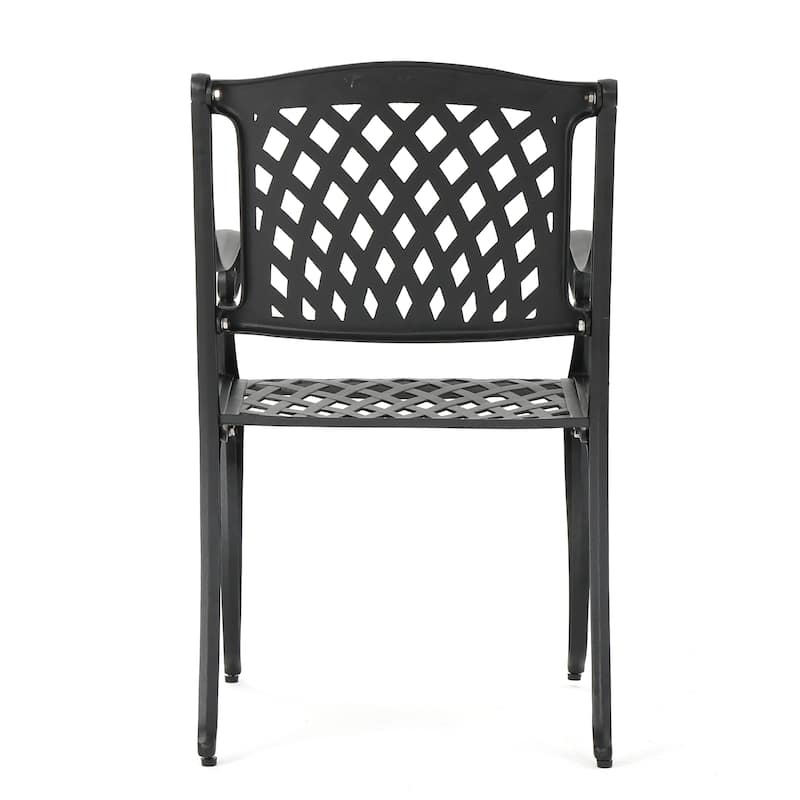 Cayman 7-piece Cast Aluminum Dining Set by Christopher Knight Home