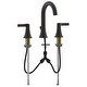 preview thumbnail 6 of 15, Fontaine Varenne 8 in. Widespread Modern Bathroom Faucet