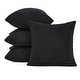 preview thumbnail 72 of 90, Deconovo Throw Pillow Covers, Corduroy Striped Decorative Covers, Set of 4