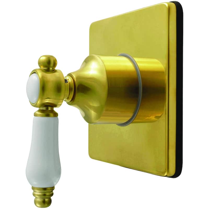 Kingston Brass KS404.BPL Bel-Air Single Handle 6 Function Diverter - Brushed Brass