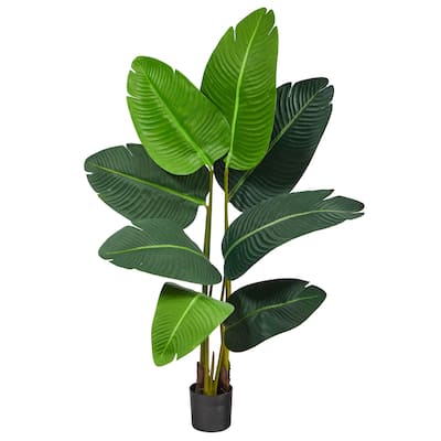 3.5' Travelers Palm Artificial Tree - 6"