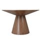 preview thumbnail 22 of 24, Fynix Modern 47" Solid Ash Wood Veneer Round Top Dining Table for Dining area, Kitchen, or Office Spaces
