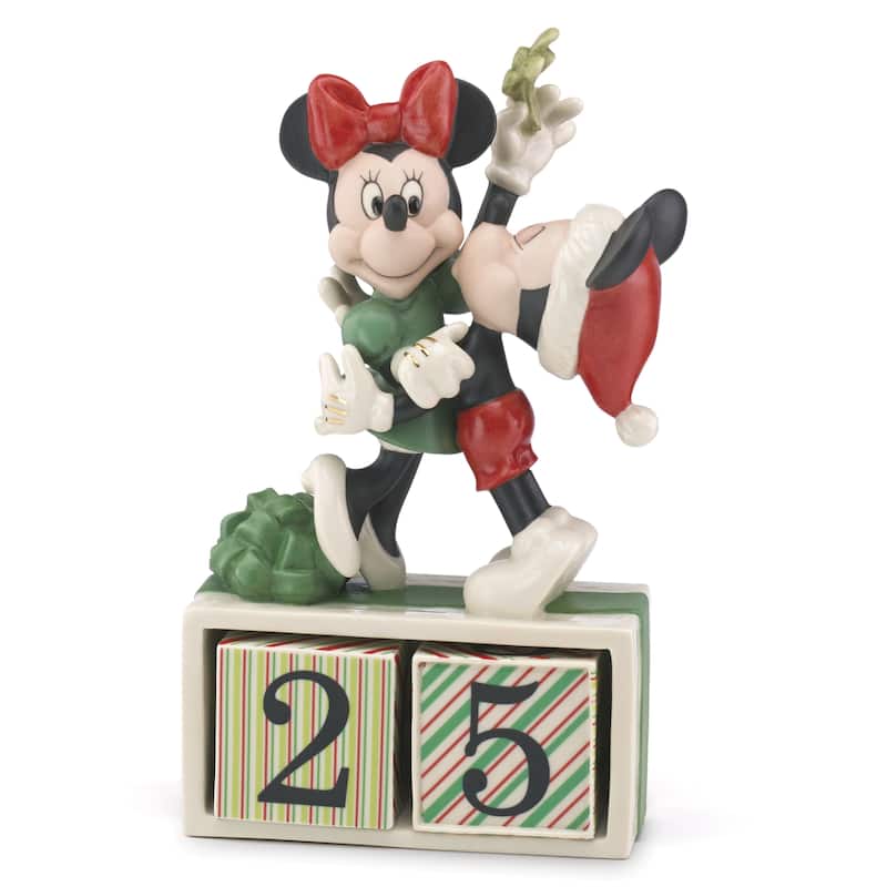 Lenox Disney's Mickey & Minnie Countdown Figurine by Lenox