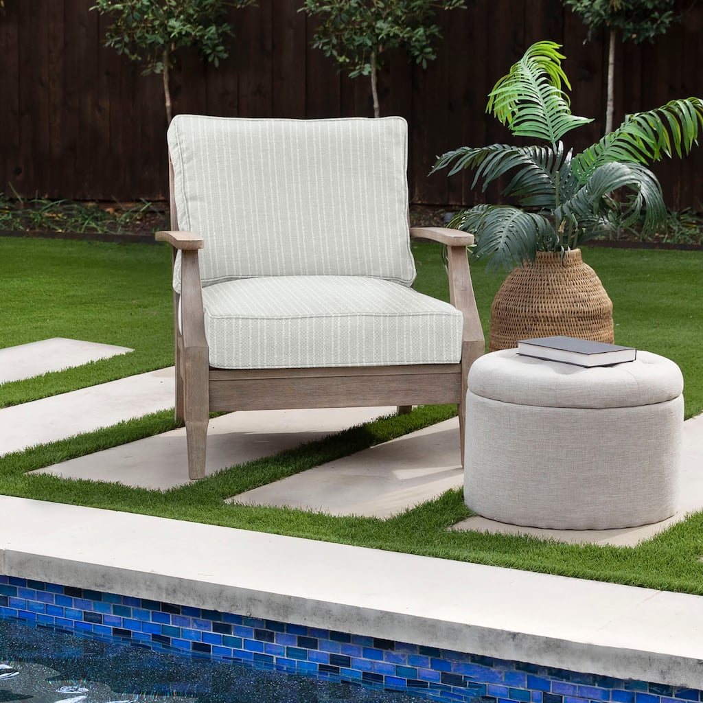 Sorra Home Outdura Outdoor Corded Deep Seating Cushion Set