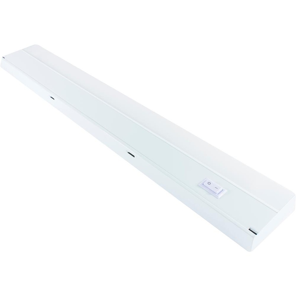 Ge premium fluorescent direct wire under cabinet light fixture outlet