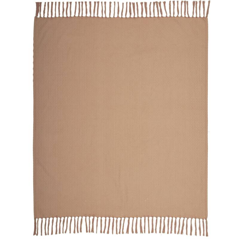 Prim Christmas Blessings Woven Throw 60x50