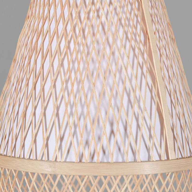 Antonia 1-Light Single Glass Pendant by Kosas Home