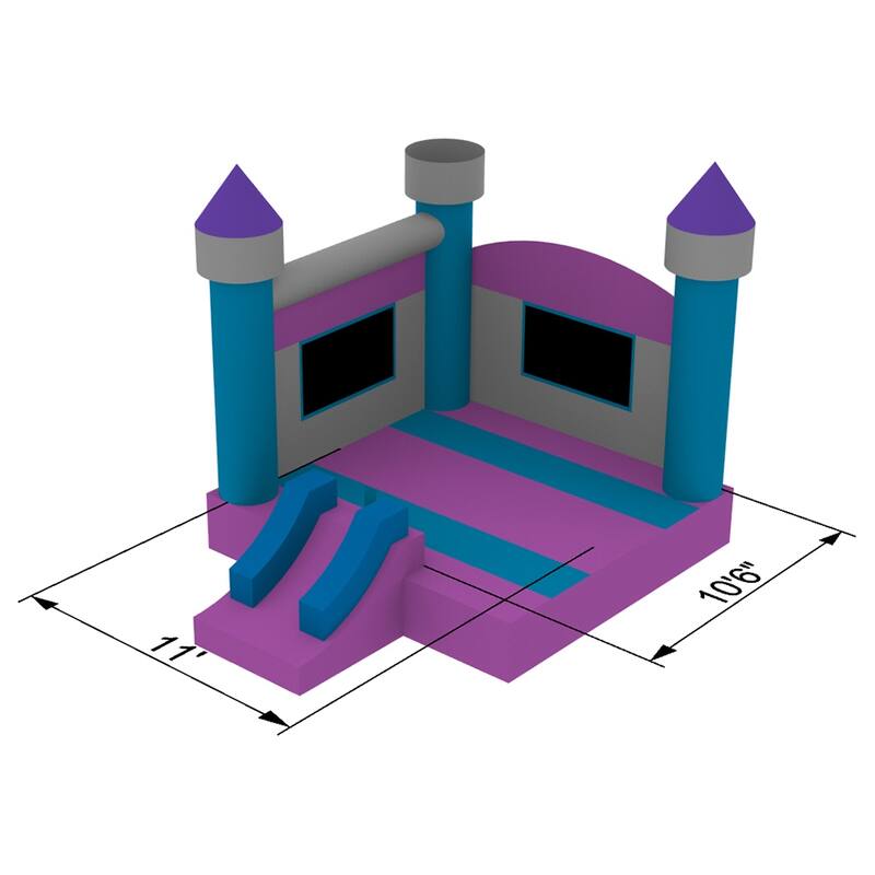 Commercial Princess Castle Bounce House with Blower