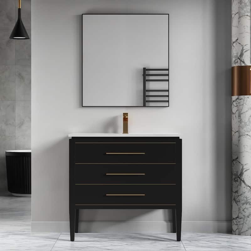 Ayer 36" Single Bathroom Vanity Set - 18D x 36W x 33H