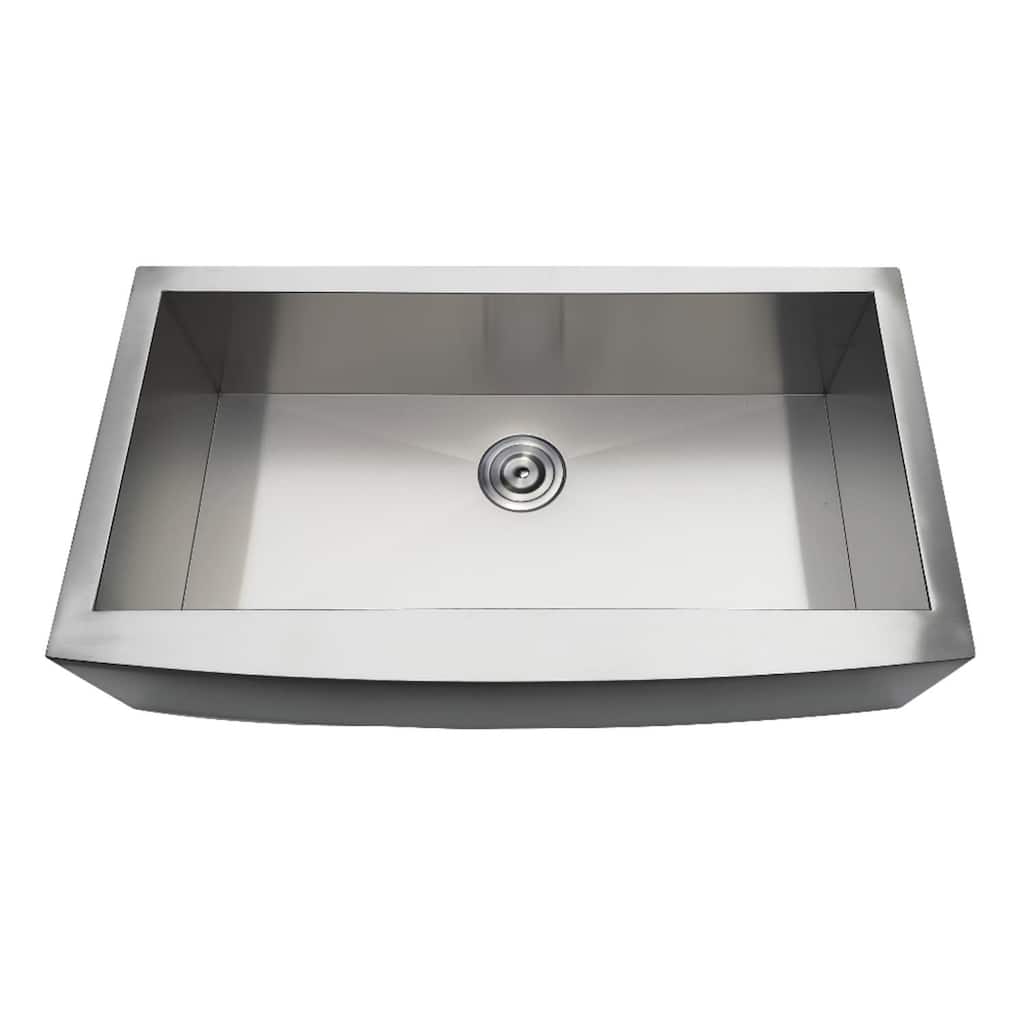 Kingston Brass Uptowne 36" Farmhouse Single Basin Stainless Steel