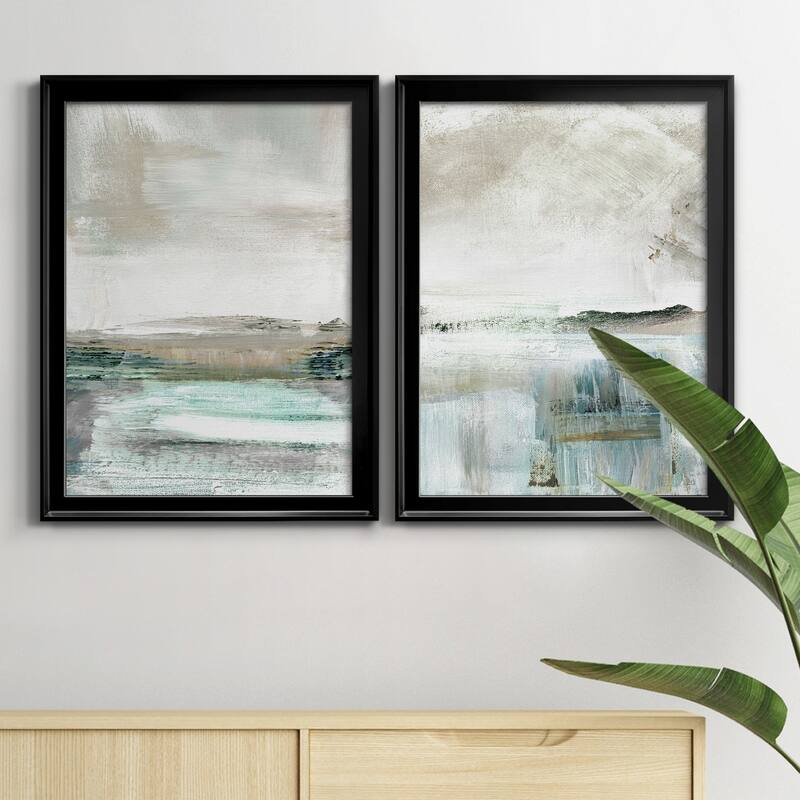 Summer Teal I Premium Framed Print - Ready to Hang - Multi-Color
