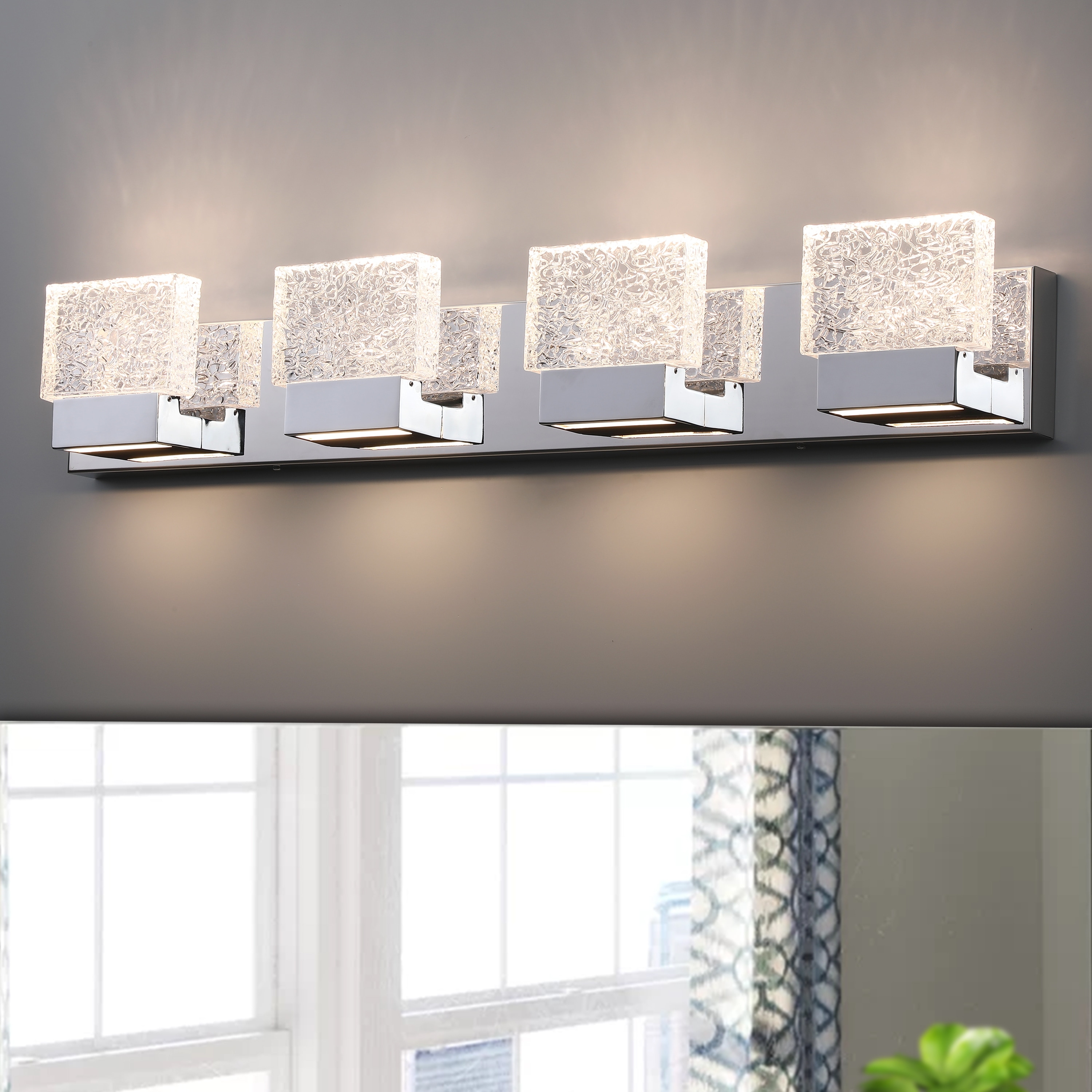 Stainless cheap vanity light