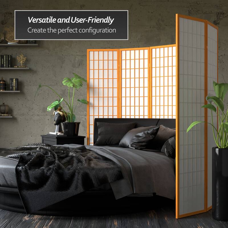 Wood and Rice Paper Windowpane Shoji Screen (China)