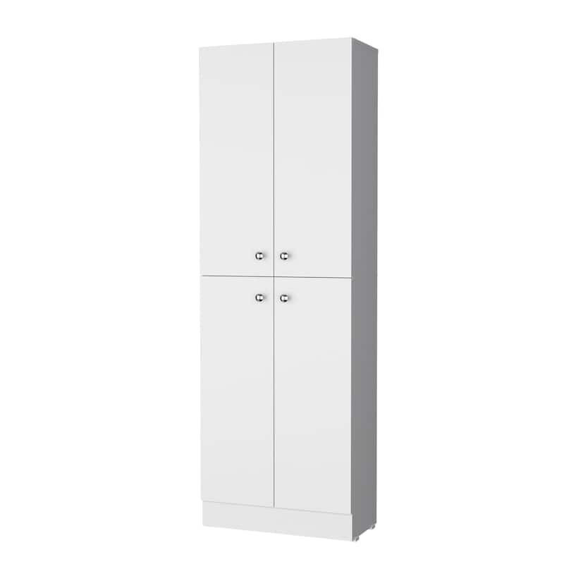 Cameron Pantry Cabinet with 4 doors and 5 hidden shelves