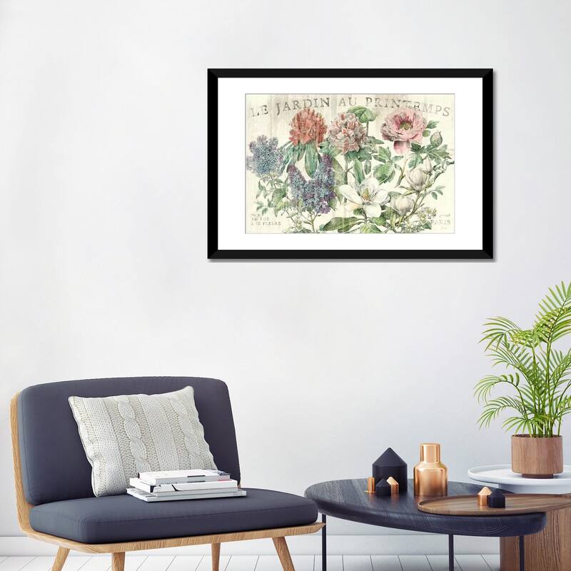 iCanvas "Le Jardin Printemps " by Sue Schlabach