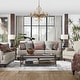 preview thumbnail 4 of 5, Rennnsan 6-Light Modern Glam Sputnik Antique Candle Drum Crystal Chandelier