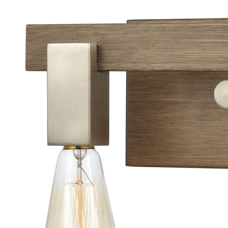 Elk Home Axis Satin Nickel Metal 2 Light Vanity Light