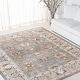 preview thumbnail 5 of 32, Lauren Ralph Lauren Leopolda Transitional Rug 6'7" Square - Grey/Ivory - Square