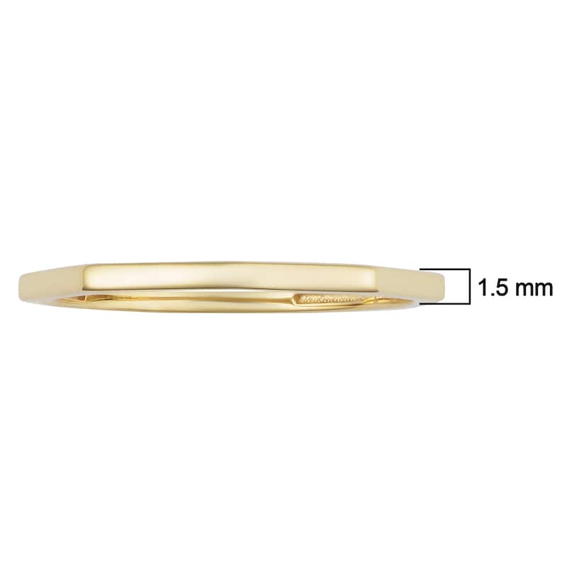 14k Yellow, White or Rose Gold Geometric Ring Minimalist Gold Jewelry for Women
