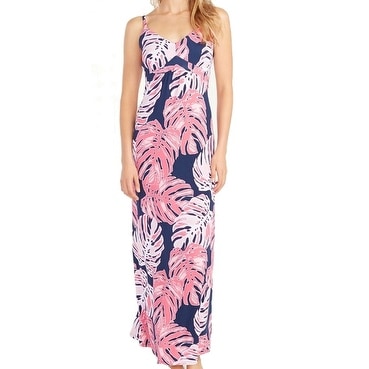 navy empire waist maxi dress