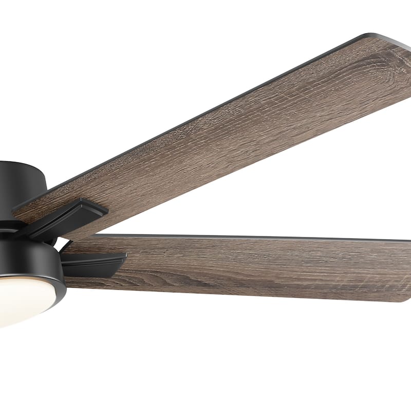 52 inch 5 Blade LED Ceiling Fan with Remote and Light Kit