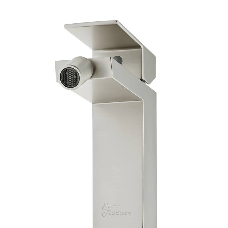 Bastille Bidet Faucet In Nickel - 17.32" x 12.6" 17.52"