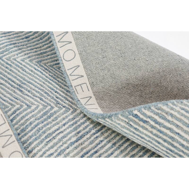 Momeni Charles Hand-tufted Wool Chevron Pattern Area Rug