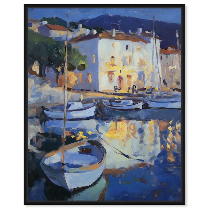 Sailor's Rest Canvas by Art Remedy - 30" x 36" - Black
