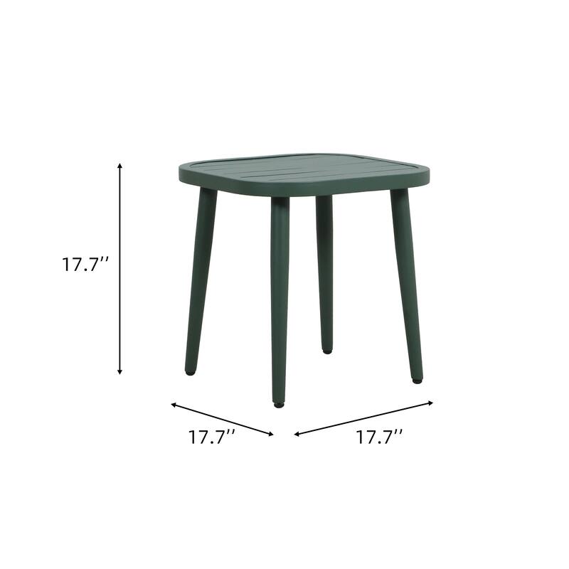 3-Piece Outdoor Patio Bistro Set with Cushions