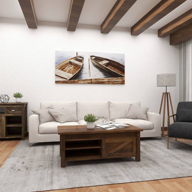 Brown Pine Coastal Wall Art Coastal