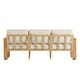 preview thumbnail 86 of 122, Spruce & Spring Outdoor Patio Furniture Set Aluminum Sofa Accent Chair
