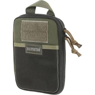 E.D.C. Durable Pocket Organizer 1000D Nylon MOLLE Pouch, OD Green