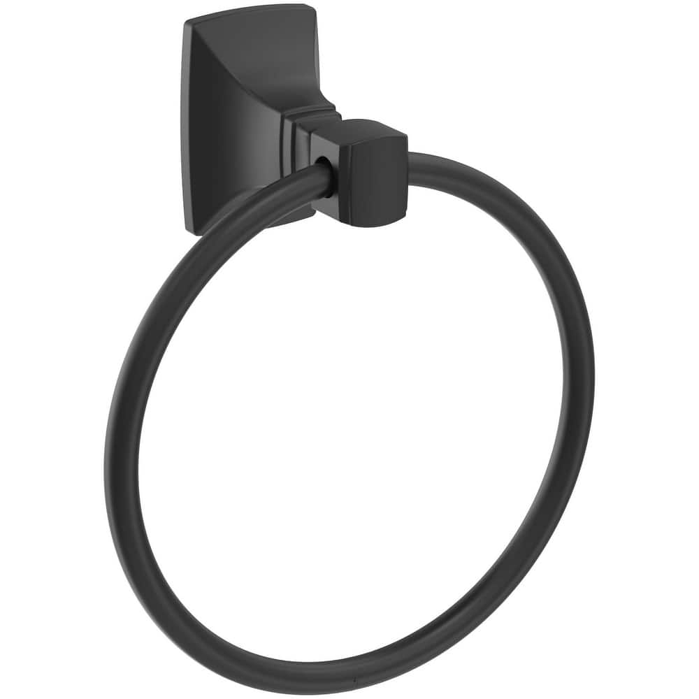 Amerock Highland Ridge 7-7/16" Wall Mounted Towel Ring
