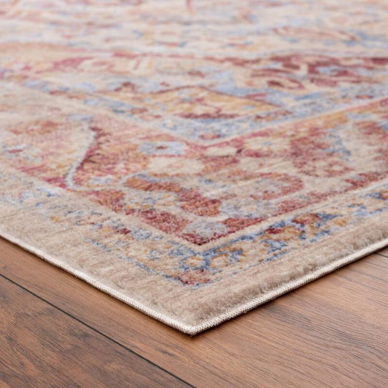 Luxe Weavers Bohemian Geometric Area Rug Non-Shedding Carpet