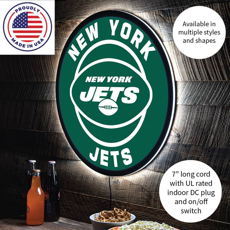 New York Jets LED Lighted Sign