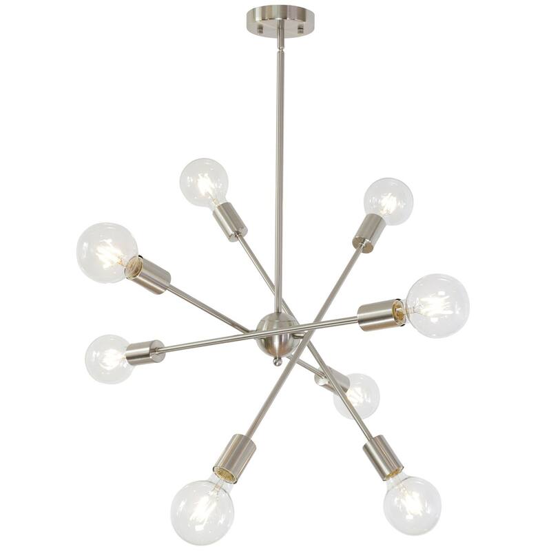 Statement Two-Tone Sputnik Chandelier