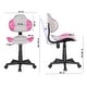 preview thumbnail 42 of 89, JJS Ergonomic Mesh Office Chair Adjustable Lumbar Support Computer Desk Chair