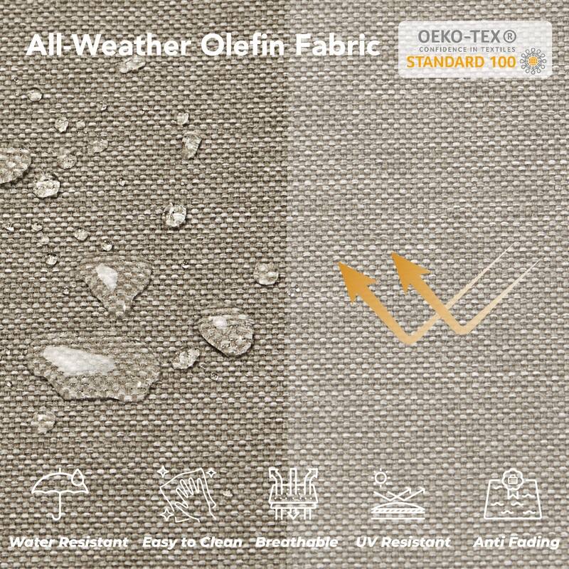 Murphy Outdoor Wicker Patio Furniture Swivel Glider Chair