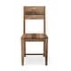 preview thumbnail 5 of 4, Furniture of America Anaisha Rustic Solid Wood Dining Chairs (Set of 2)
