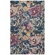 preview thumbnail 25 of 41, SAFAVIEH Handmade Blossom Benfje French Country Floral Wool Rug 4' x 6' - Light Blue/Plum