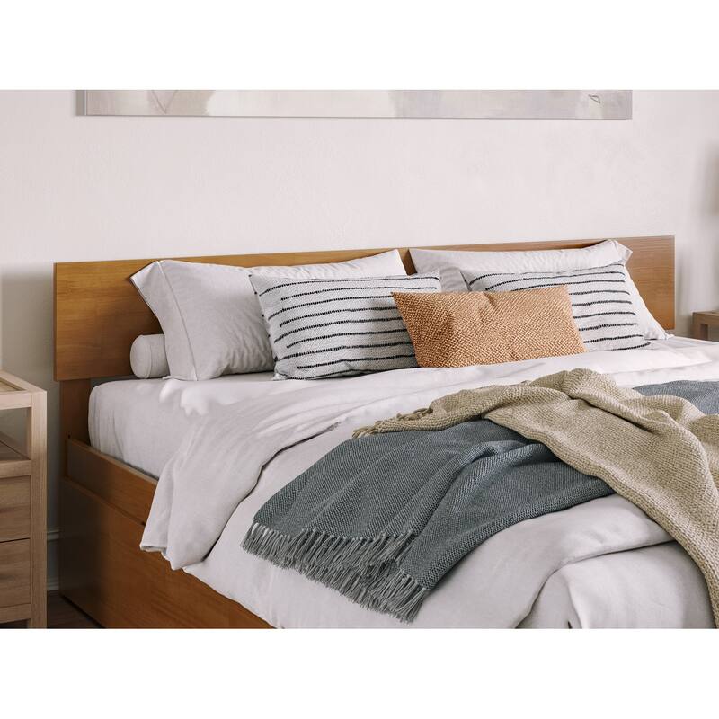 Orlando Platform Bed with Footboard and Storage Drawers