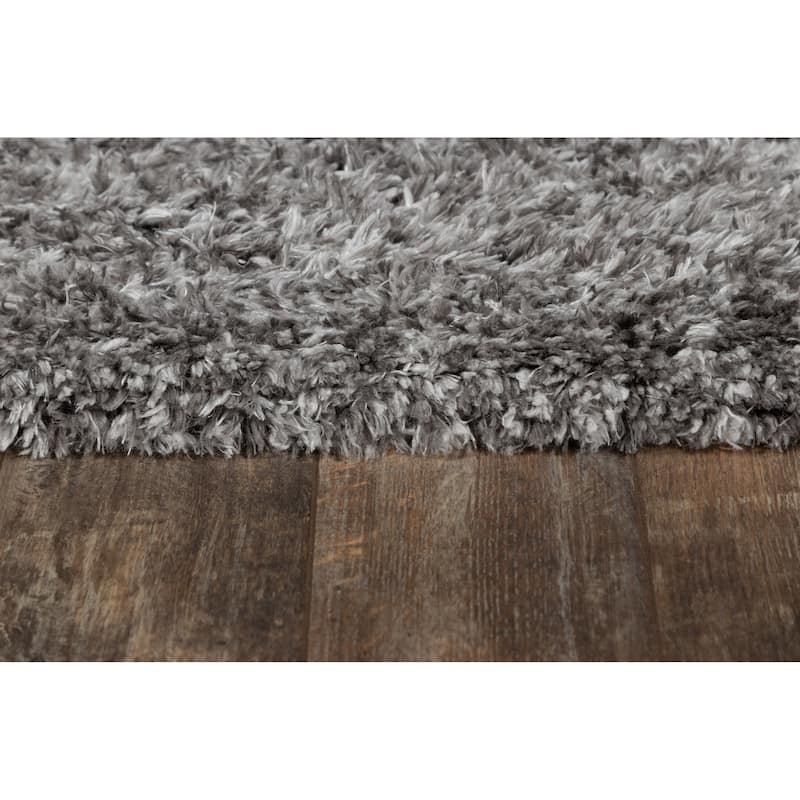 Novogratz by Momeni Nola Shag Magnolia Solid Color Shag Rug