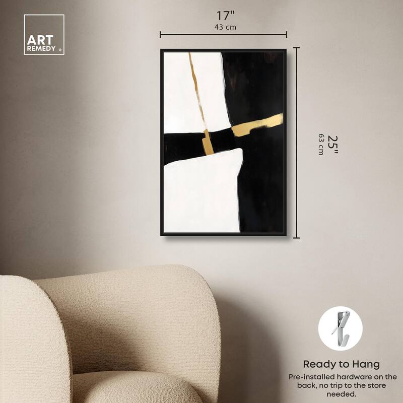 Dichotomy III Canvas by Art Remedy