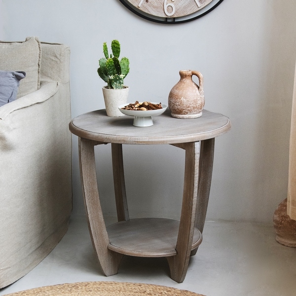 Copley end store table with storage