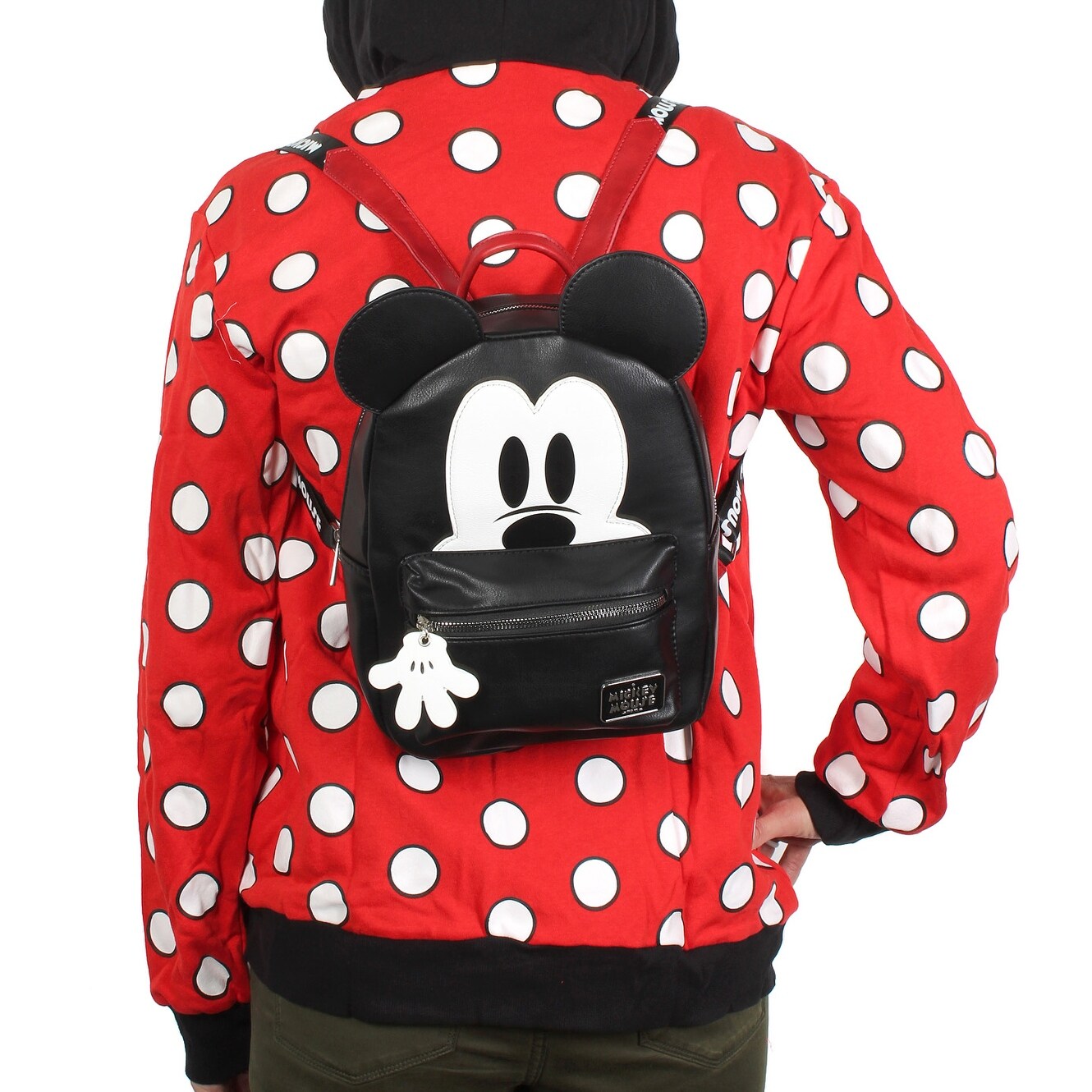 Shop Disney Mickey Mouse 3d Character Ears Faux Leather Mini