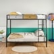 preview thumbnail 2 of 7, Heavy Duty Metal Bunk Bed Full Over Queen Bunk Bed Frame for Adults