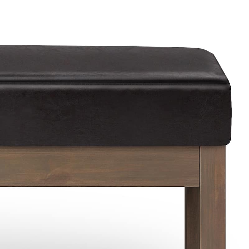 WYNDENHALL Madison 44 inch Wide Contemporary Rectangle Ottoman Bench