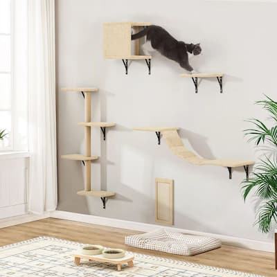 Cat Lounging Climbing Cat Tree for Large
